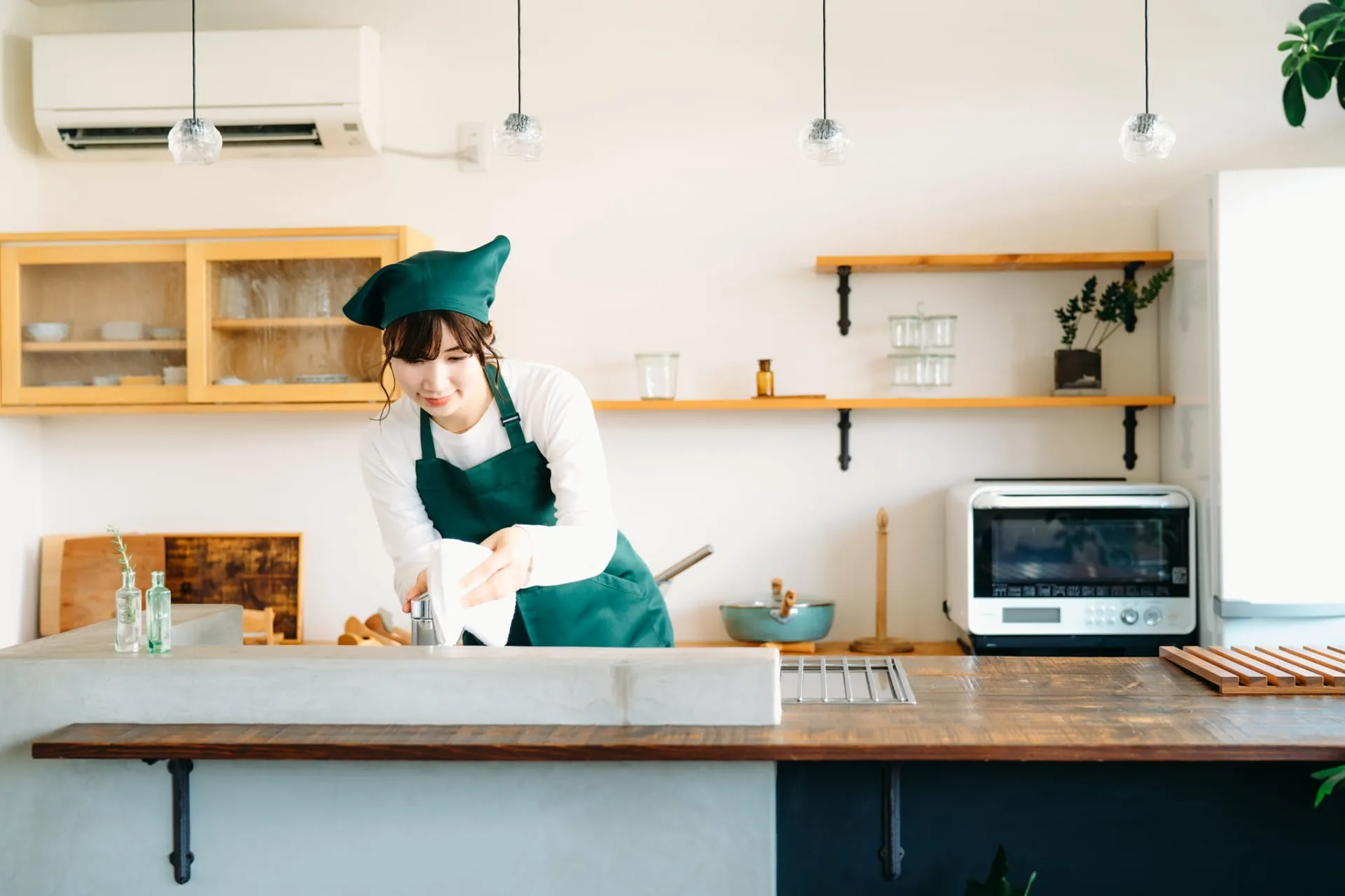 ハウスクリーニング作業1